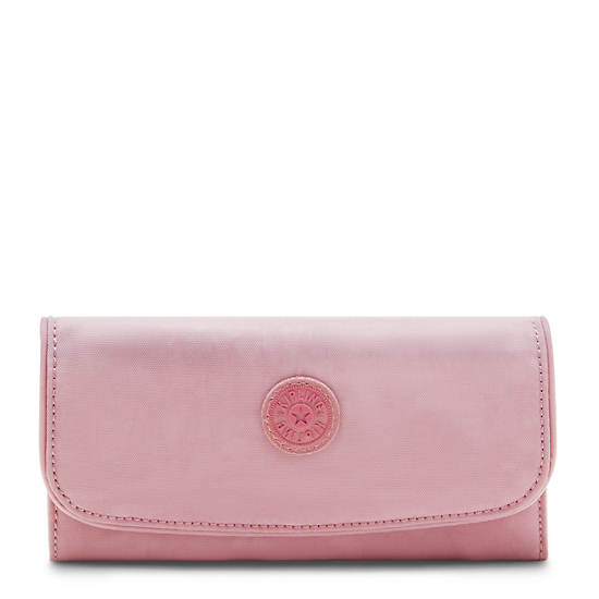 Kipling Money Land Snap Plånbok Rosa | SE 1420IL